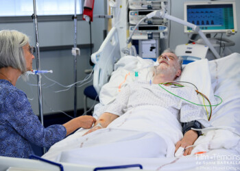 Tournage du film "Témoins" de Sonia Barkallah, photographie de plateau par Muriel Despiau