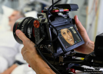 Tournage du film "Témoins" de Sonia Barkallah, photographie de plateau par Muriel Despiau