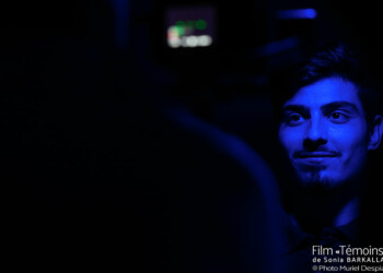 Tournage du film "Témoins" de Sonia Barkallah, photographie de plateau par Muriel Despiau