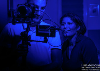 Tournage du film "Témoins" de Sonia Barkallah, photographie de plateau par Muriel Despiau
